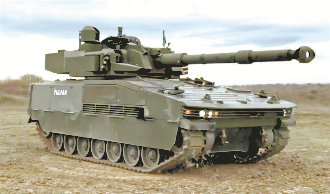 新型火力支援车亮相！土耳其升级改装“图帕尔”步兵战车