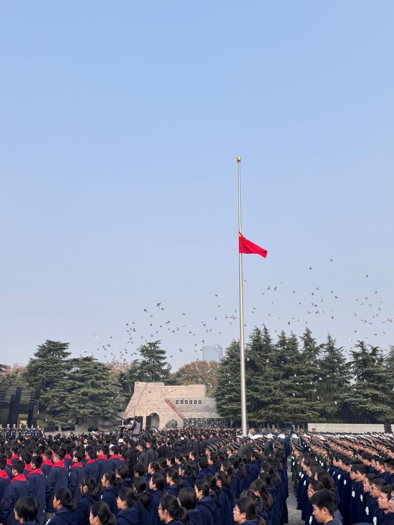 特写：这一分钟，南京全城共祭遇难同胞-第2张图片-益民生活网